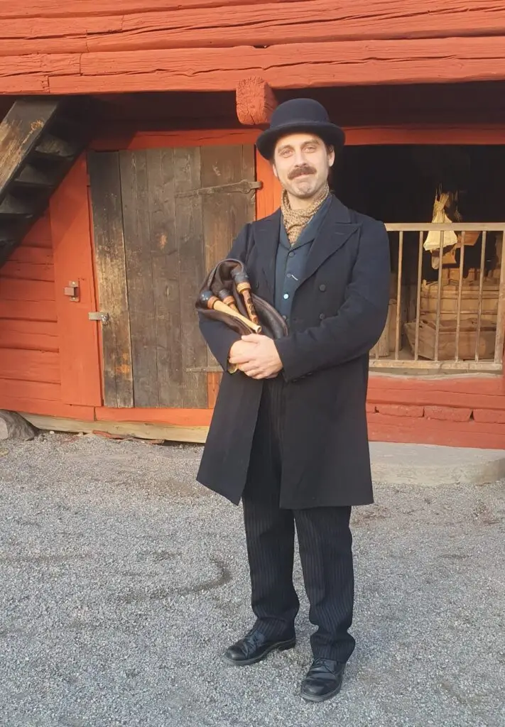 Swedish bagpipes 19th century