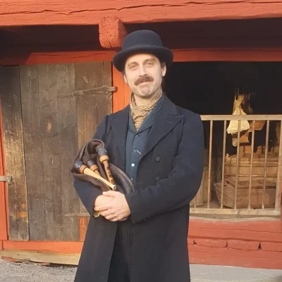 Swedish bagpipes 19th century